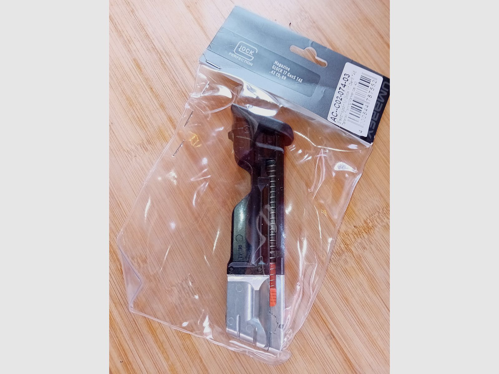 Magazin für Glock 17 Gen.5  T4E  .43