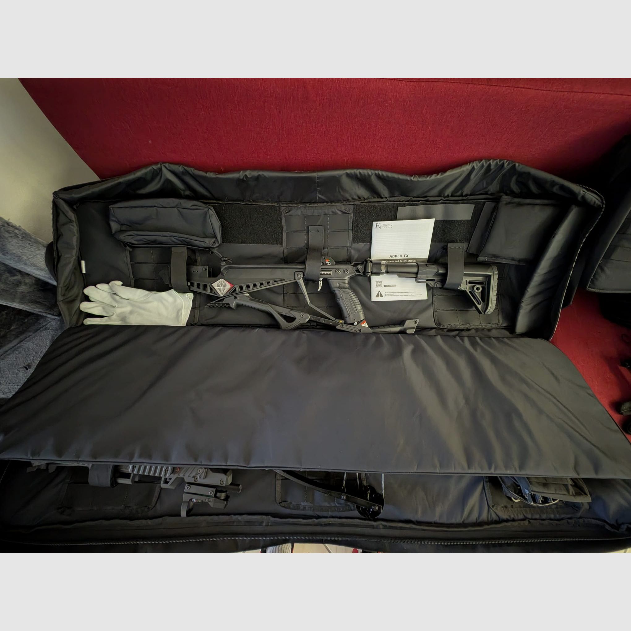 K Adder V3 TX-Compound + Mey Folding Stock + TT Bag
