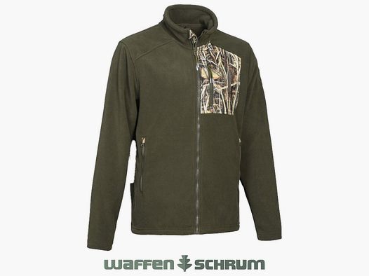 Percussion Fleecejacke Passion Migrateurs Khaki