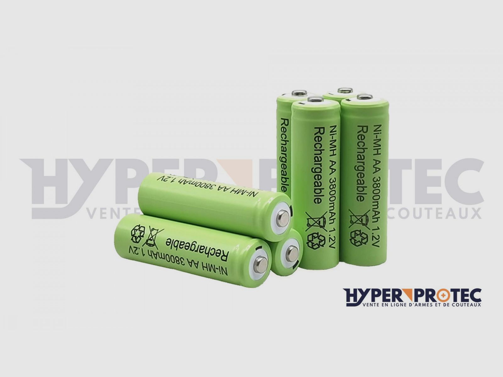 AA-Batterien / LR6 wiederaufladbar 1,2V, Bild 2 von 2