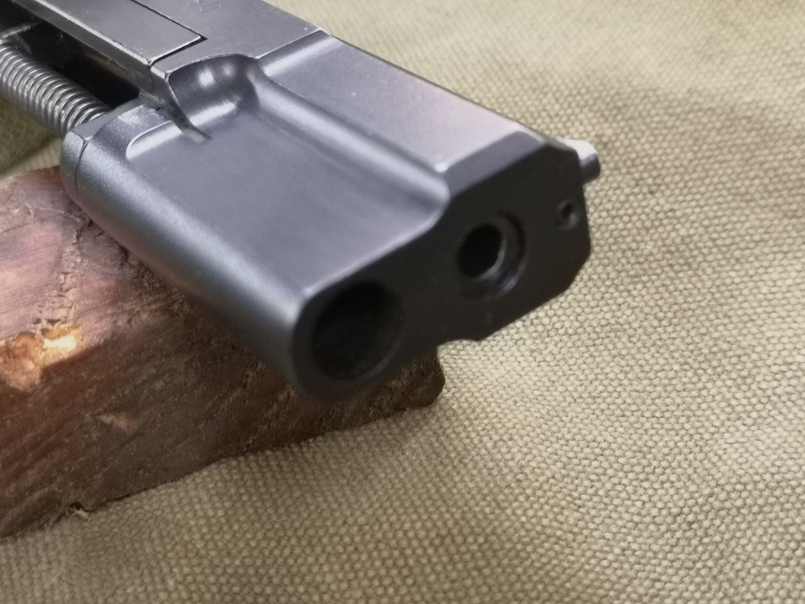 Browning High Power 9mm Para with WS Peters Steel PSWIII .22lr