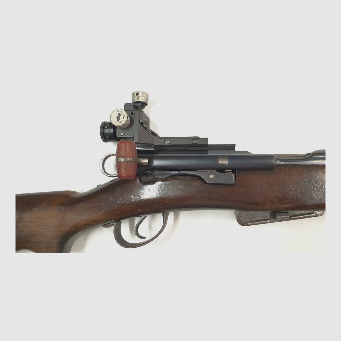 Fabryka broni w Bernie Szwajcarska karabinek G1911 z diopterem i muszką
