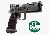 PHOENIX SwissMade Pistola Mod. Drake standard -5' 9mmLuger ACCIAIO -ALLBlack