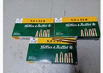 S&B 5,6x52R semi-jacketed bullet