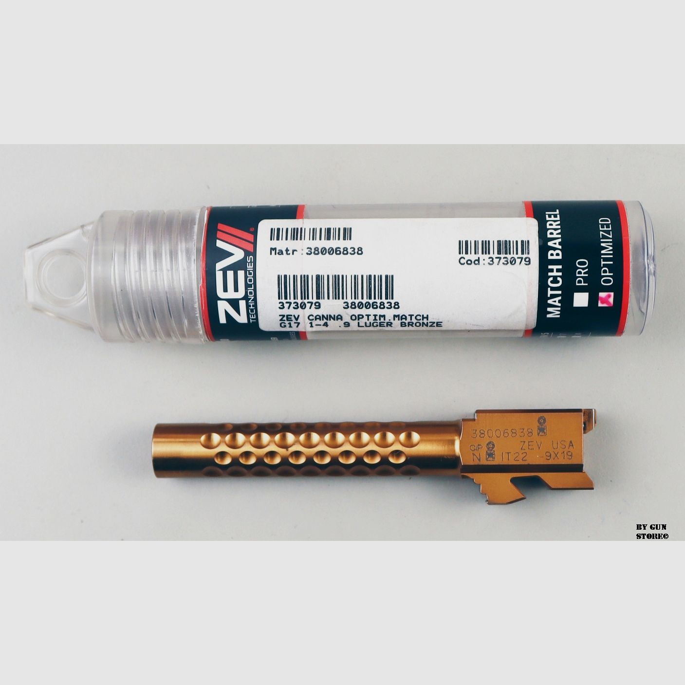 Lauf ZEV mod. Optimized Match cal. 9×19, Bild 5 von 5
