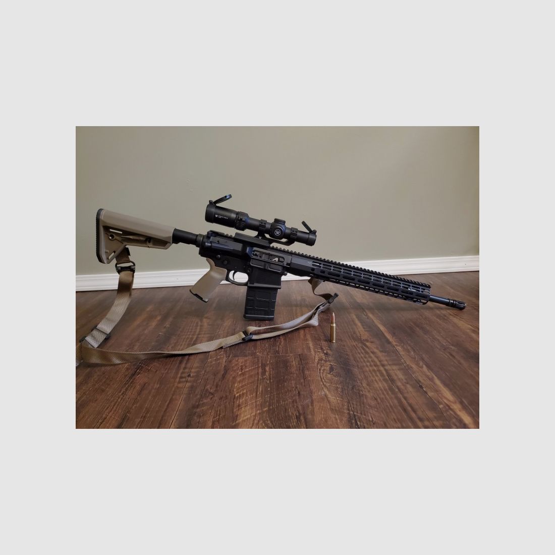 Vortex Optics Strike Eagle 1-6x24 AR-BDC3 SFP für Jagd, Zielschießen