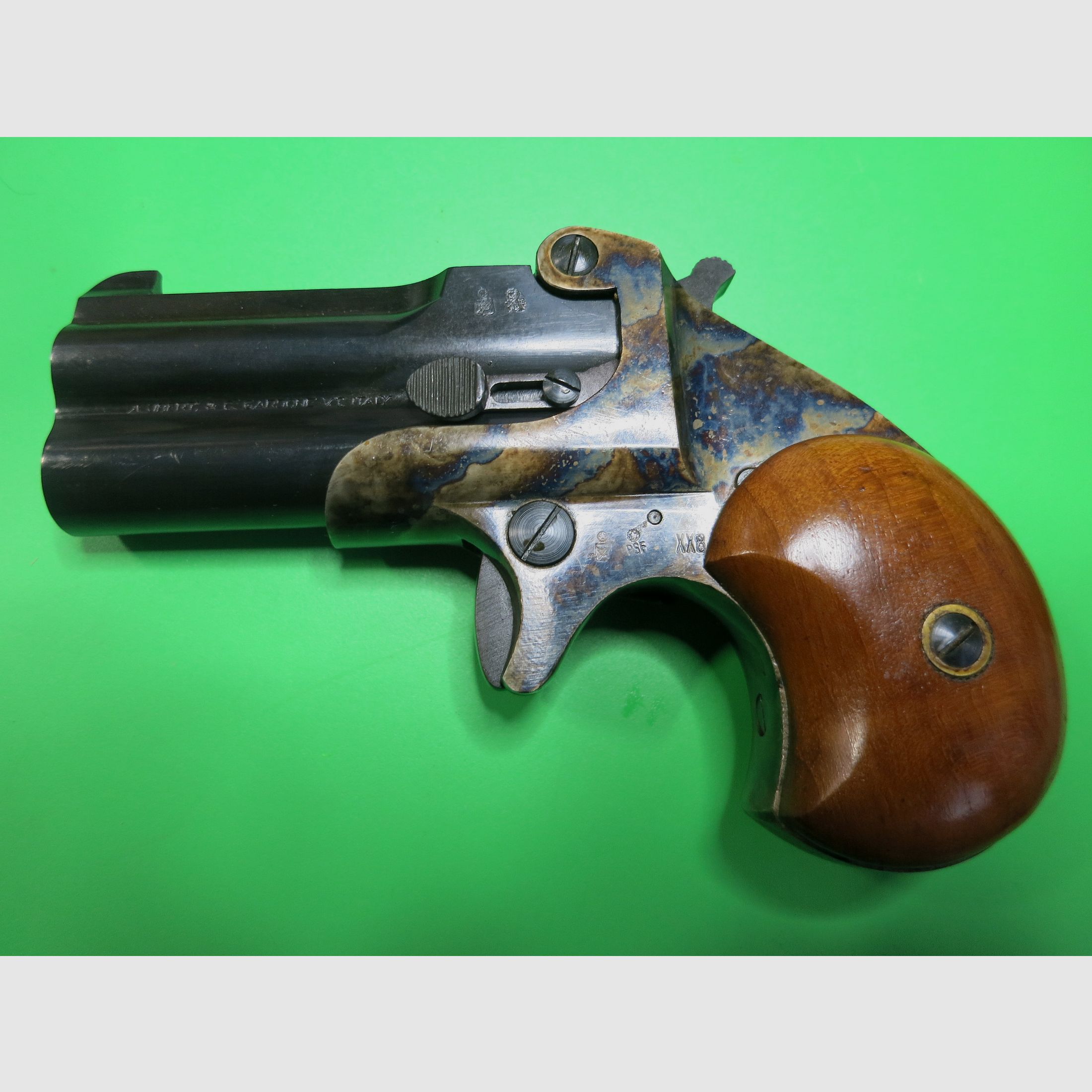 Uberti Derringer "The Maverick" in kaliber 45 Colt voor vangschot + valjacht #52