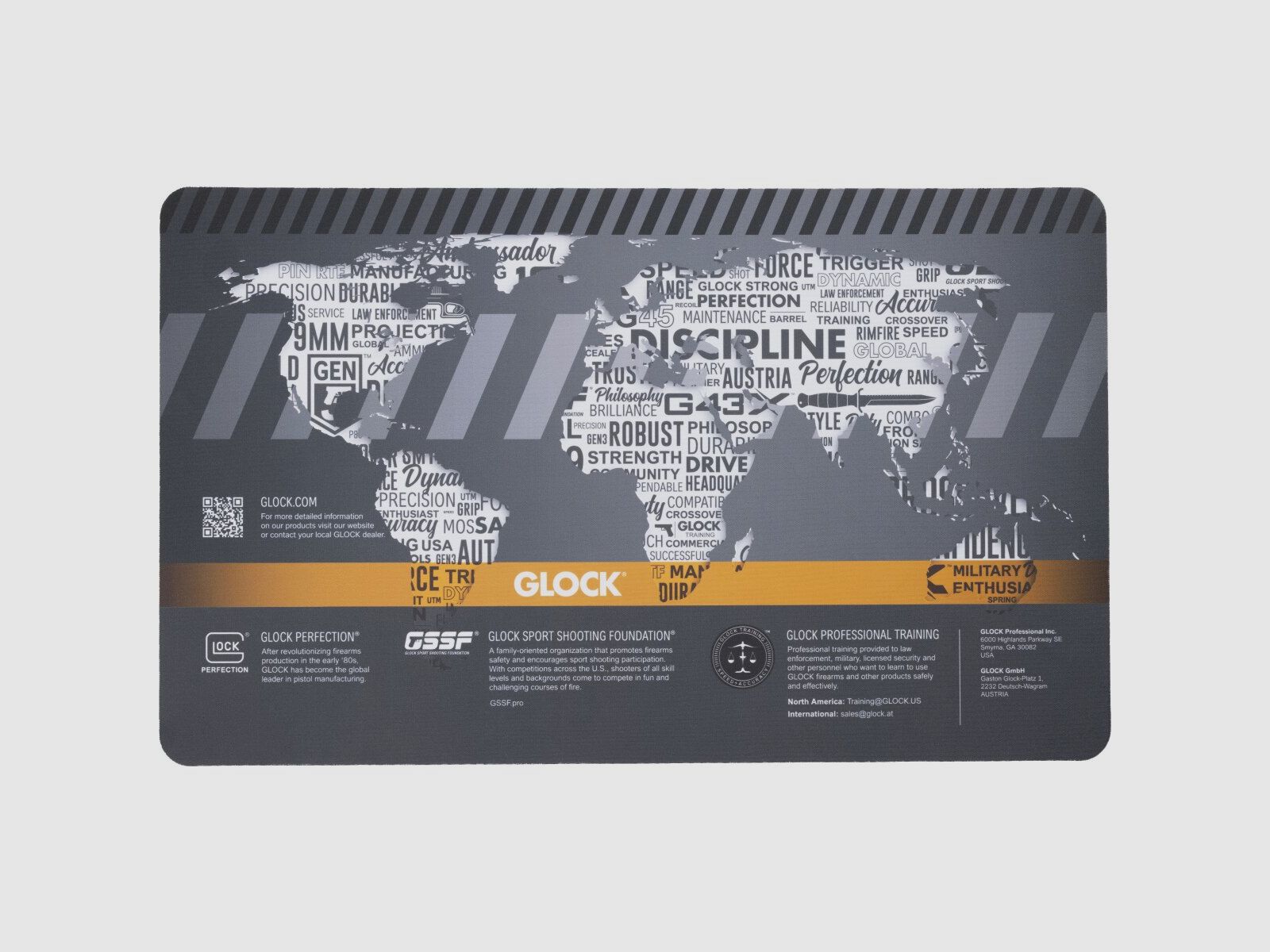 Glock Unterlegsmatte Training 50×30,5cm Neopren, Bild 1 von 2