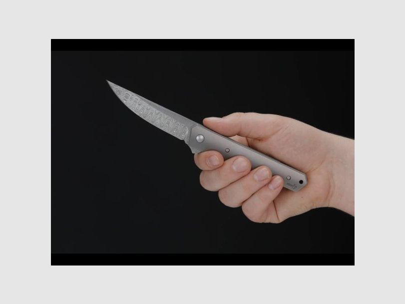 Böker Plus Kwaiken Flipper Damast Taschenmesser, Bild 5 von 6
