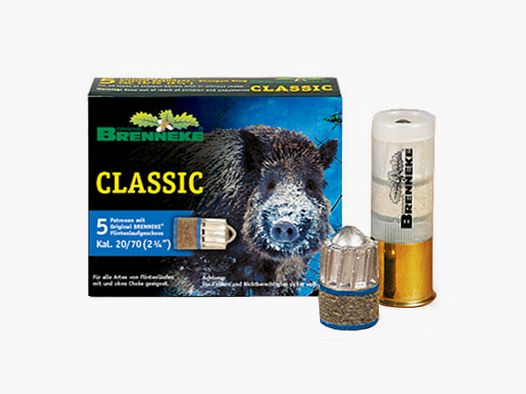 Brenneke Classic .20/70 24g 5 cartucce
