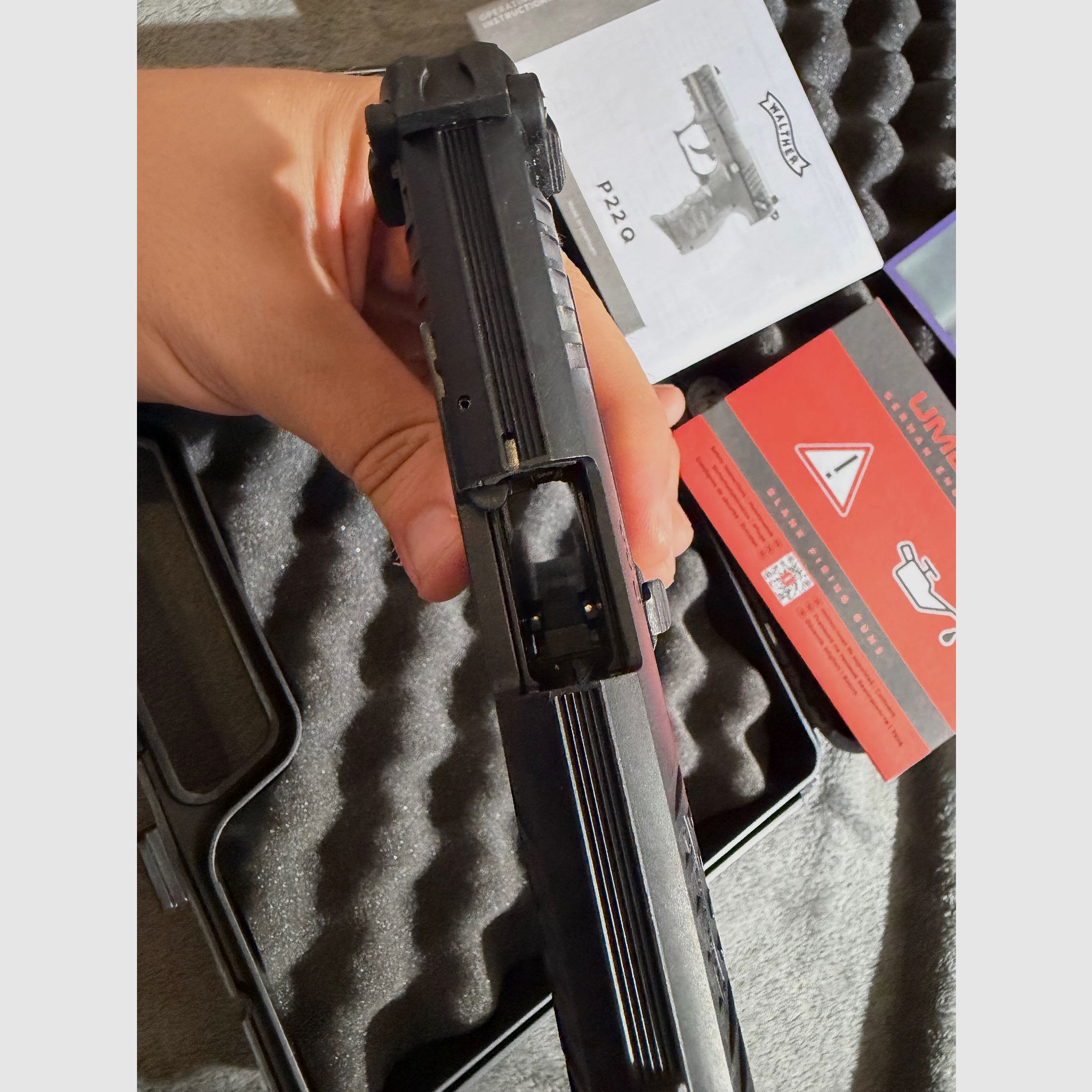 Umarex „Walther P22Q“ pistolet à blanc 9mm P.A.K. noir