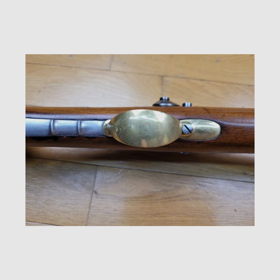 Sehr schöner Gendarmeriemusketon Modell 1842 (und nicht T oder Tbis) – Selten im Originalzustand als Modell 1842 – Königliche Manufaktur von Tulle 1846 – Homogen – Emblem – TBE+, Bild 12 von 30