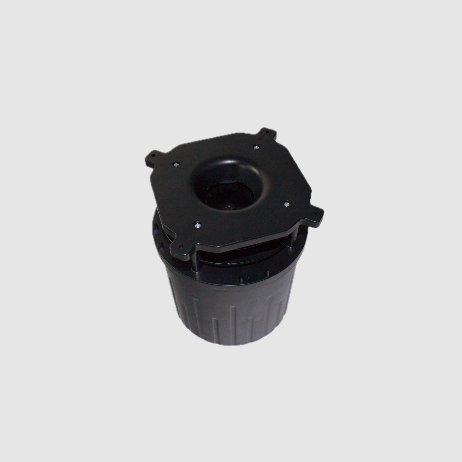 Streuautomat für Wildfutter, digital gesteuert