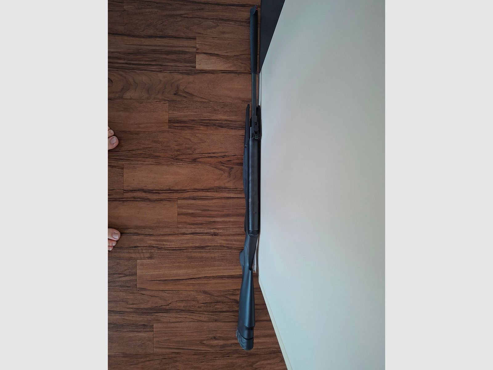 Stoeger RX5 con proyectil de punta/ trampa de balas y papel de tiro