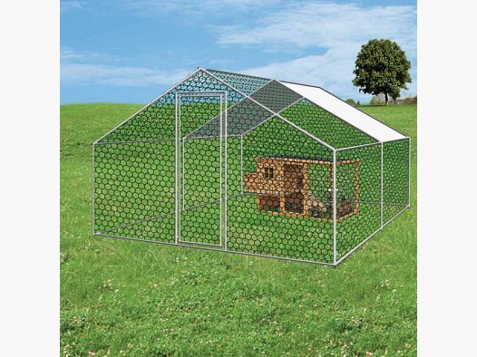 Enclos volaille 3 x 6 m