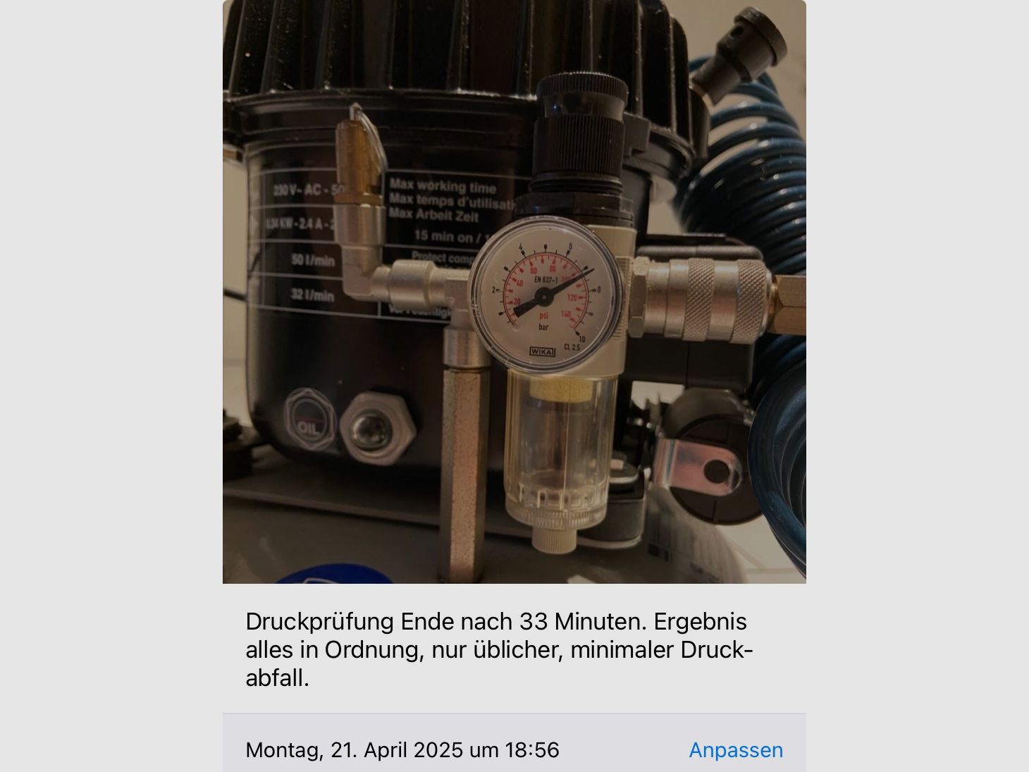 Schneider Kompressor Silent-Master SEM 50-8-9 W - Flüsterkompressor!