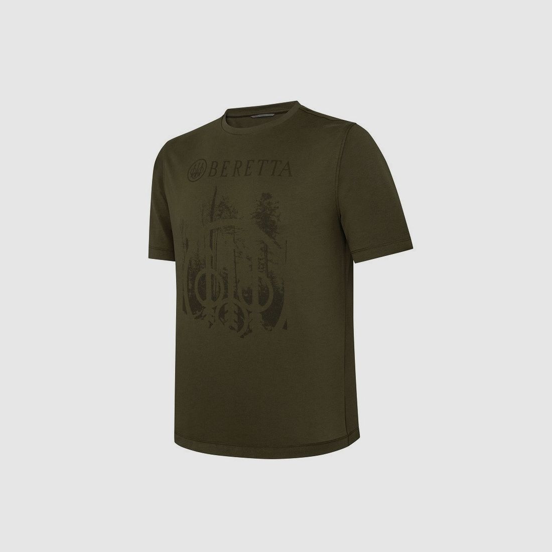 Beretta Outline T-shirt Donkerolijf, afbeelding 1 van 4