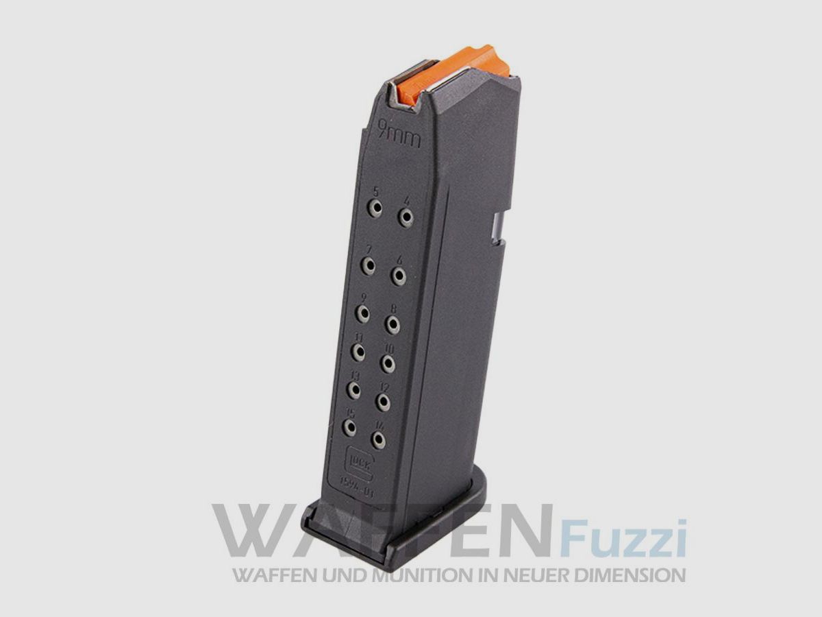 Replacement magazine Glock 19 Gen 5 caliber 9mm Luger 15 rounds
