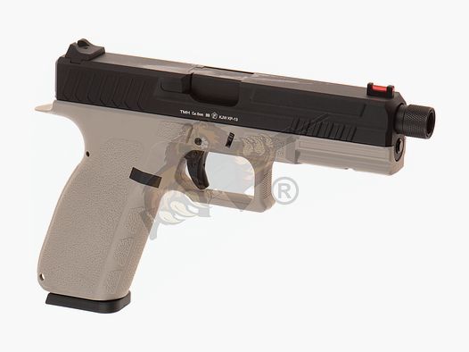 KJ Works KP-13 TBC Metall Slide GBB Grey -F-