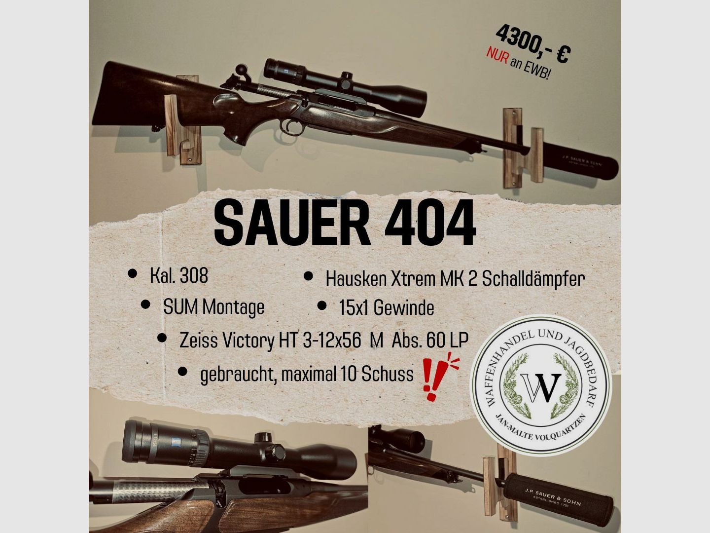 Sauer 404 308Win.
