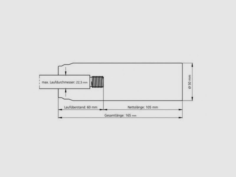 Recknagel ERA SOB 3D silencer