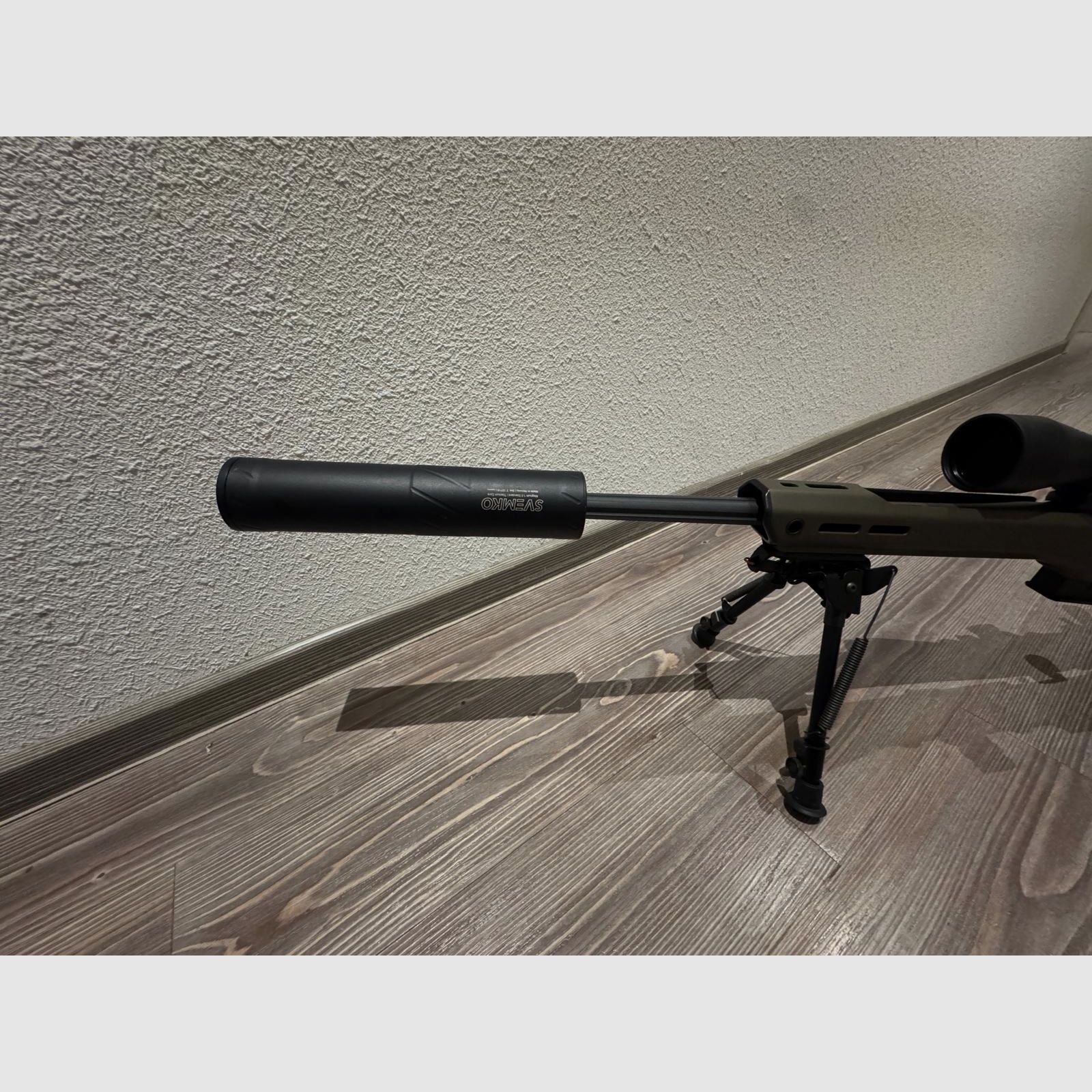 Bergara B14 agujero de pulgar cal. 6,5 PRC con culata plegable de carbono MDT HNT 26 cazador