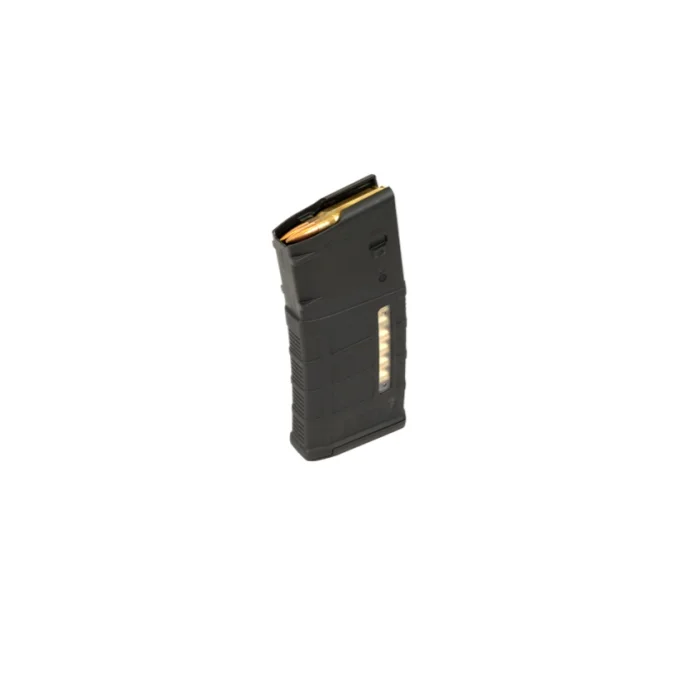 25-round magazine with window for AR-10 Magpul PMAG 25 M118 LR/SR GEN M3 Window 7.62x51mm NATO, color Black, image 1 of 2