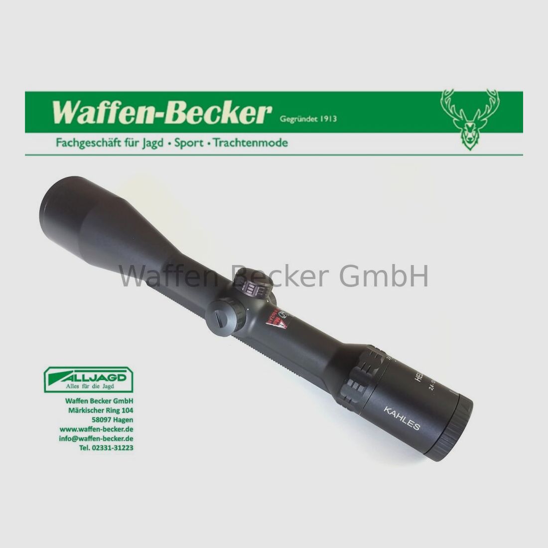 Kahles Optics Kahles Helia 2.4-12x56i Abs. 4-Dot VM/ZM Rail