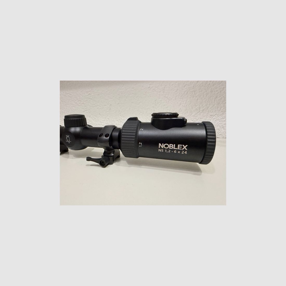 NOBLEX N5 1.2-6x24 incl. Weaver/Picatinny mount * top condition *