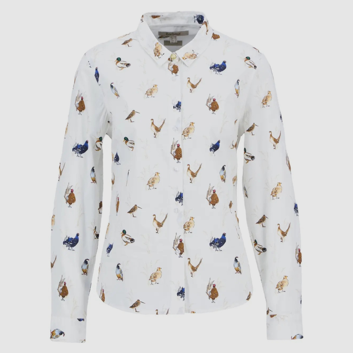 BARBOUR Blouse Brambles Bird Print