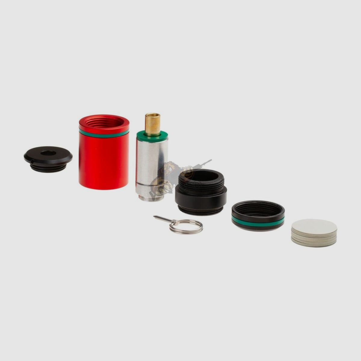 Echo Sound Grenade - Grenade Airsoft en Rouge - StratAIM