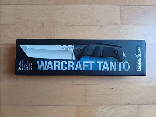 Cold Steel Medium Warcraft Tanto San Mai III NEU in OVP