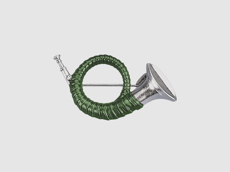 Hutnadel Jagdhorn