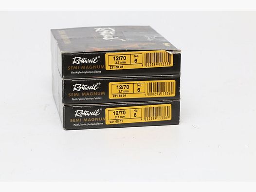 Rottweil Semi Magnum 12/70 2,7mm 40g