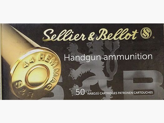 Sellier&Bellot .44 Rem. Mag. SP 240grs - 50 Schuss