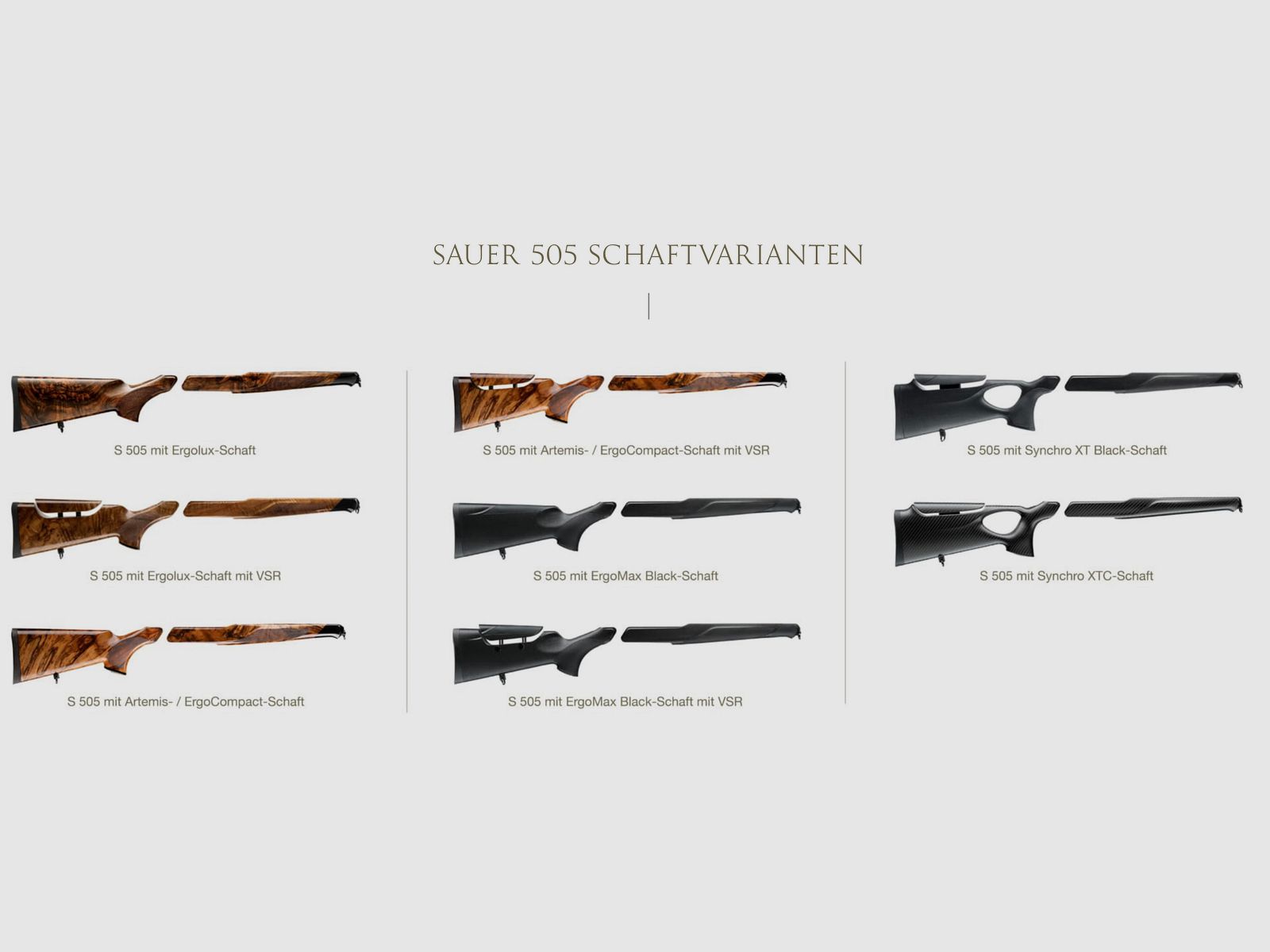 J.P. Sauer & Sohn 505 Synchro XT LL 510mm .308Win M15x1