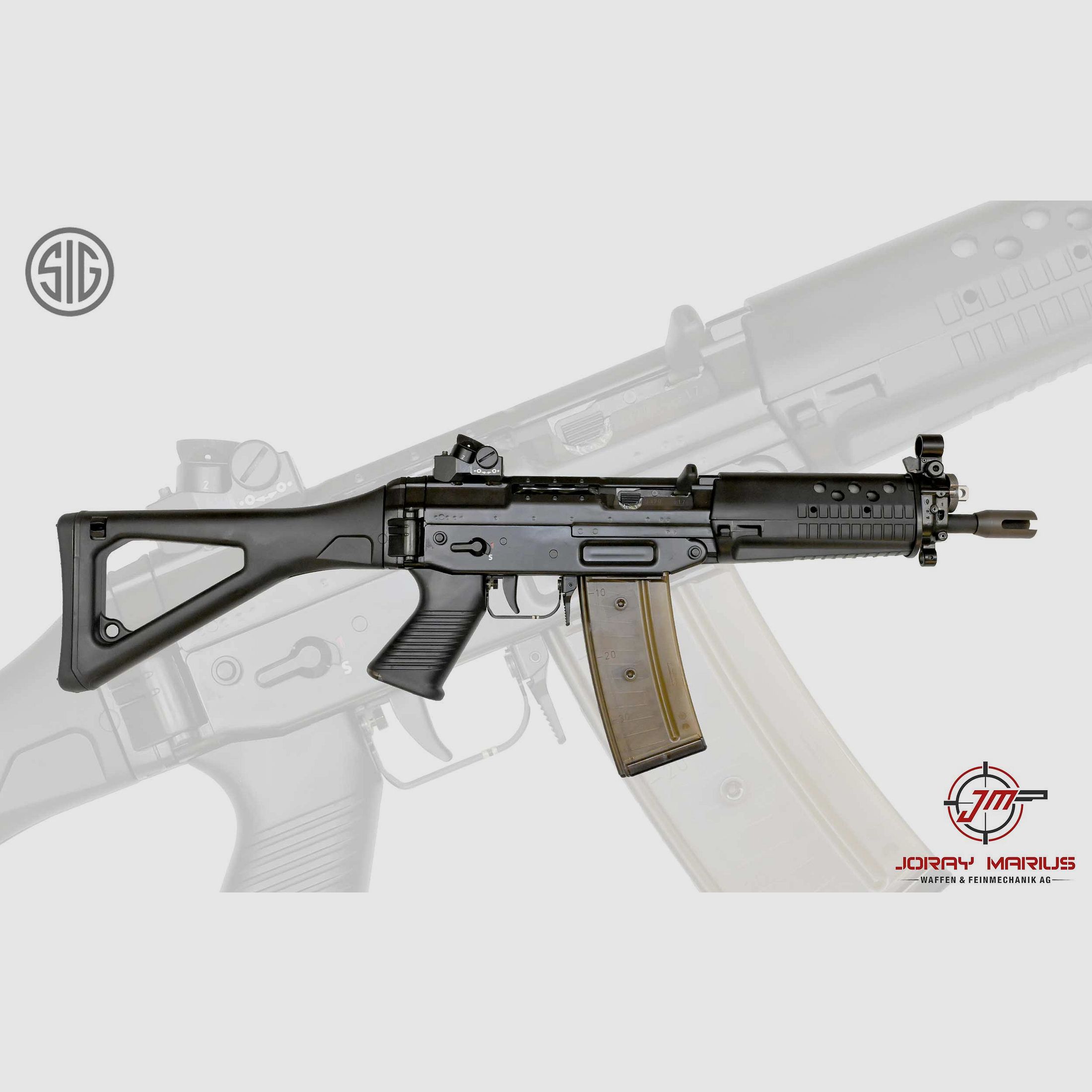 SIG SG553-1 SB Diopter Halbautomat 5.56 NATO