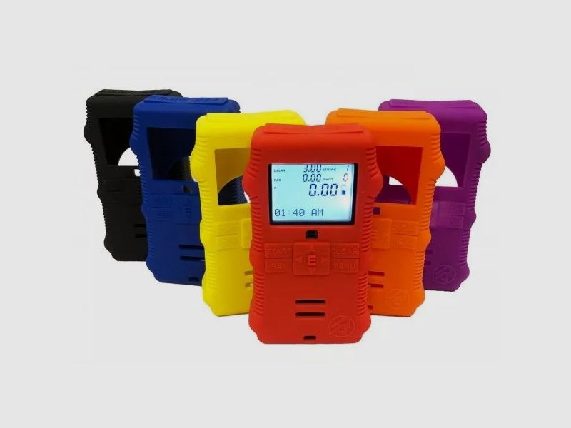 CED timer/chronographe en silicone SKIN /Tactical ORANGE pour CED 7000, image 1 sur 3