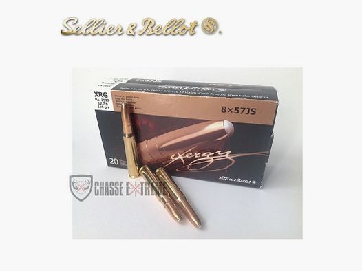 20 Patronen S&B Kal. 8×57 JS 195gr XRG
