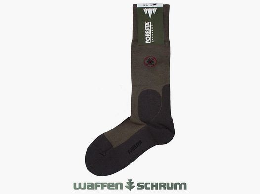 Foresta Anti-Zecken Socke Olive