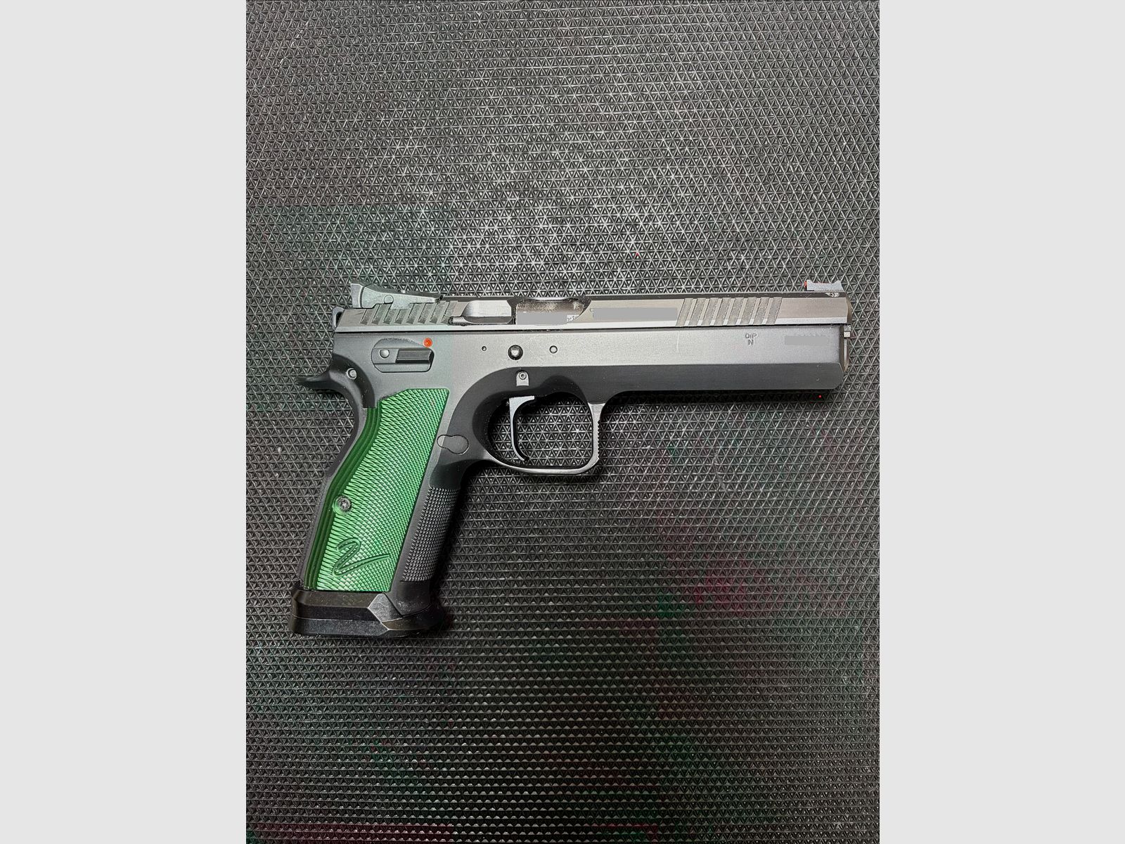 CZ 75 Tactical Sports II — Racing Green — Very good condition — 4 magazines + bag & spring set
