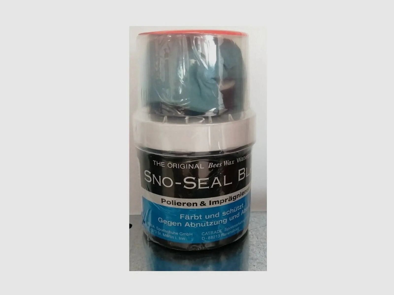 Sno-Seal Sno-Seal Cera para cuero Negra Lata 100 g