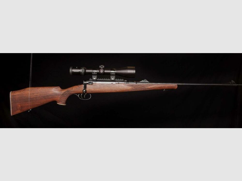 Paquete completo de rifle repetidor Anschütz Jungjäger con mira telescópica posible