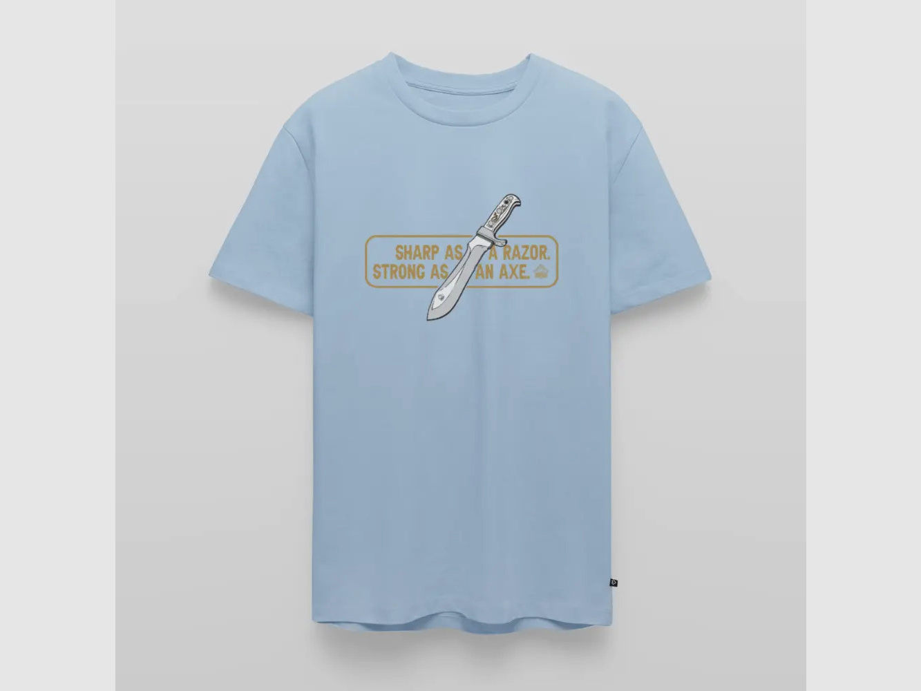 PUMA Męska Premium T-Shirt "White Hunter Sharp & Strong"