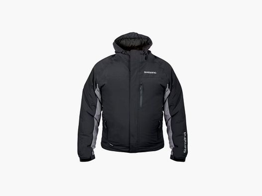 SHIMANO RAIN JACKET PADDED ZWART