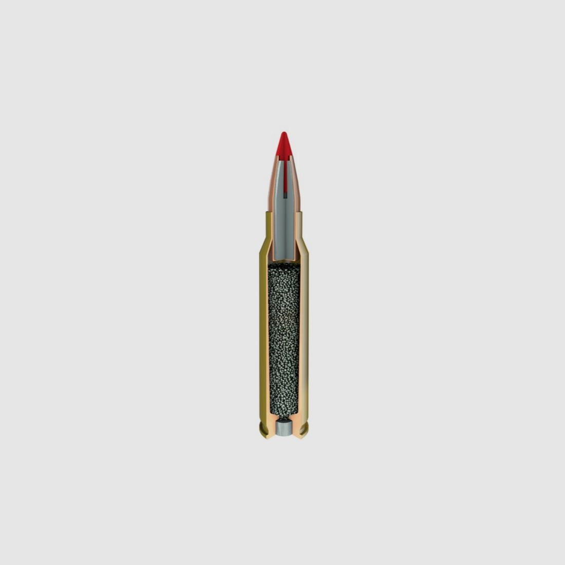 HORNADY 80234 BLACK AMMO .223 REM 62GR FMJ BLACK 20/200