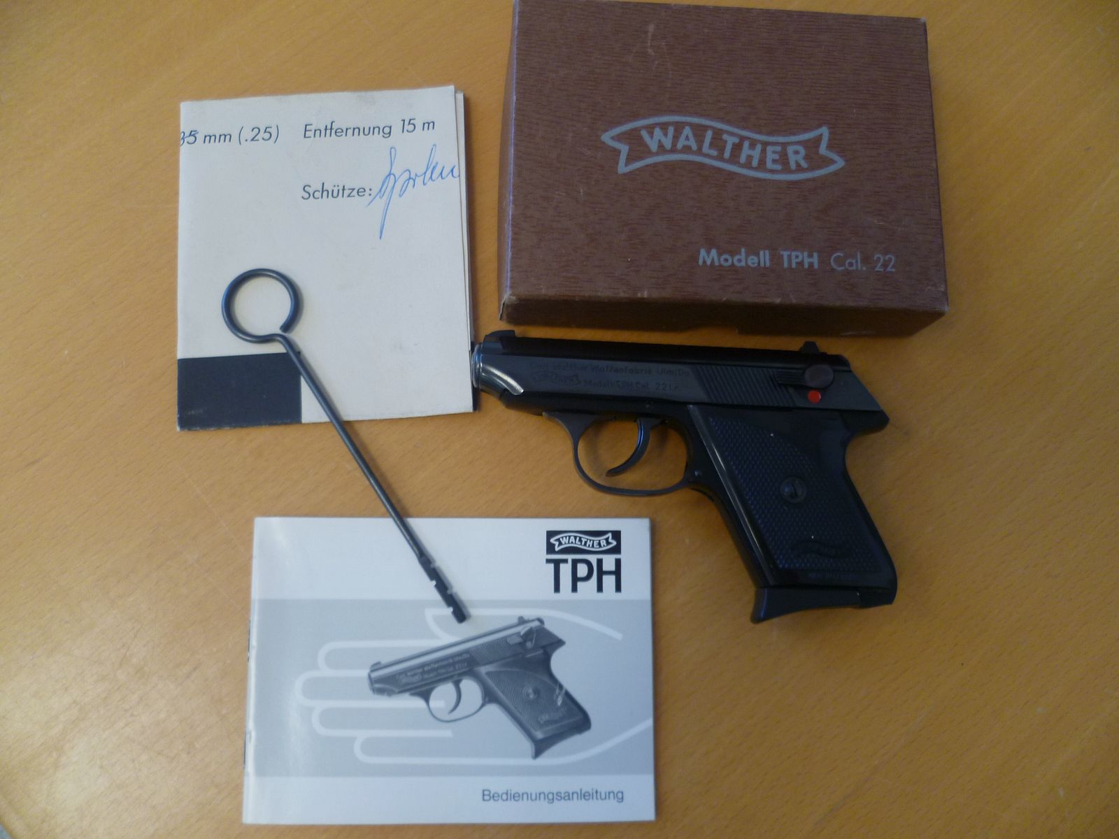 Pistola Walther TPH .22lr.