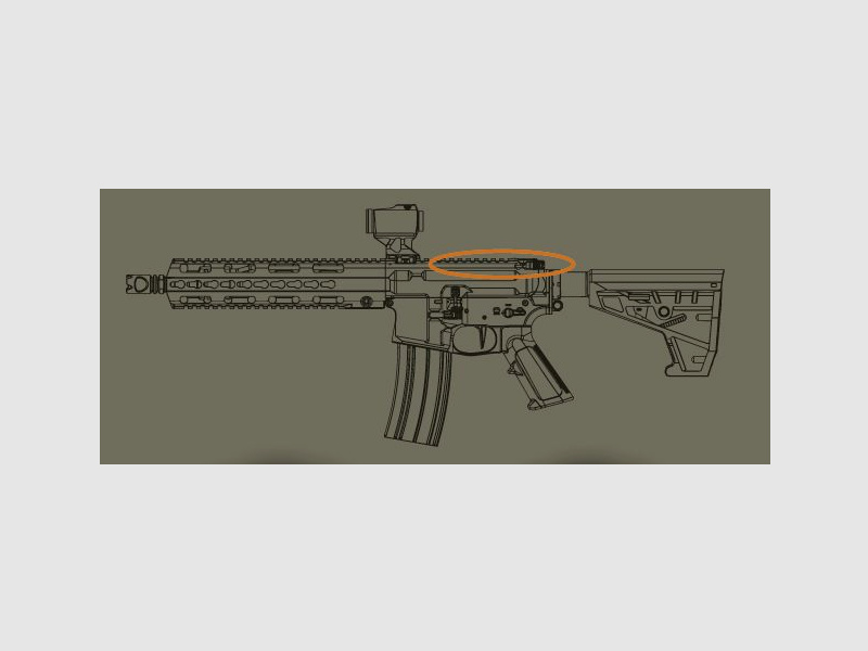 Ladehebel AR15