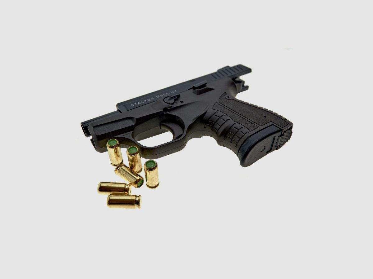 ZORAKI M906B 9 mm P.A.K. – Compact blank firing pistol – EU-wide shipping