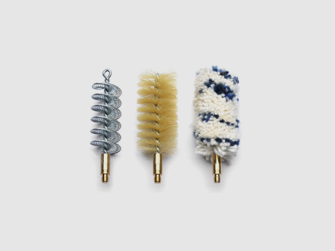 Pack 3 brosses pour nettoyage de fusil Januel - Cal. 16